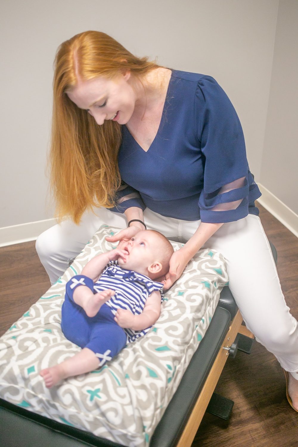 Treatment room at Kindred Bliss Chiropractic